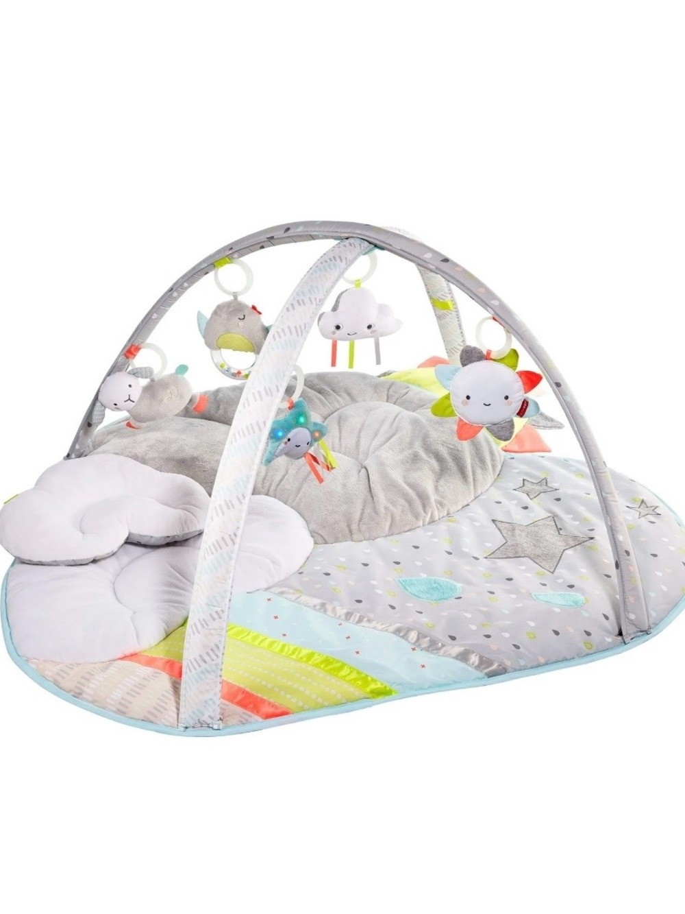 Skip Hop Baby Activity Play Gym, Silver Lining Cloud, Age 0-2 Years, Grey